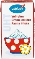 Mängden socker i Vollrahm