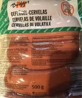 Mängden socker i Cervelas de volaille