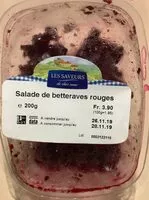 Mängden socker i Salade de betteraves rouges