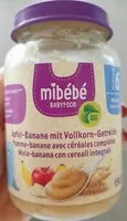 Mängden socker i Apfel-Banane mit Vollkorn-Getreide