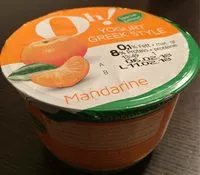 Mängden socker i Oh! Yogurt Greek Style Mandarine