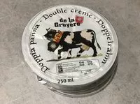 Mängden socker i Double crème de la gruyère