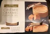 Mängden socker i Crème caramel fleur de sel