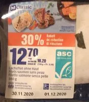 Mängden socker i Lachsfilet