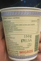 Mängden socker i Yogourt a la grecque