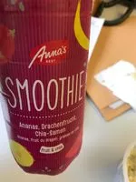 Mängden socker i Smoothie ananas dragon chia