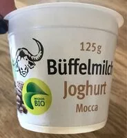 Mängden socker i Büffelmilch Joghurt Mocca