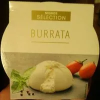 Mängden socker i Burrata
