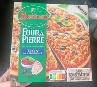 Mängden socker i BUITONI FOUR A PIERRE Pizza surgelée Thon à la Provençale 320g