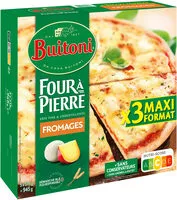 Mängden socker i BUITONI FOUR A PIERRE Pizza surgelée Fromages 3x315g