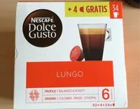 Mängden socker i Lungo