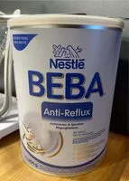 Mängden socker i Beba anti-reflux