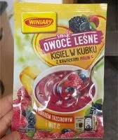 Mängden socker i Kisiel kwoce smak lesny