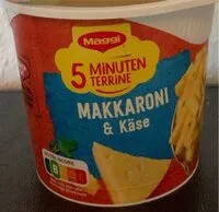 Mängden socker i 5 Minuten Terrine Makkaroni und Käse