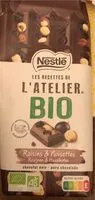 Mängden socker i NESTLE L'ATELIER BIO Noir Raisin Noisettes 170g