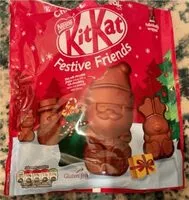 Mängden socker i KitKat festive friends