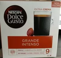 Mängden socker i Dolce gusto Grande intenso