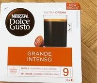 Mängden socker i GRANDE INTENSO