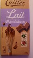 Mängden socker i Cailler Lait Milchschokolade