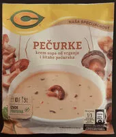 Mängden socker i Krem supa od vrganja i šitake pečuraka