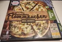 Mängden socker i Flammkuchen Dreierlei Pilze