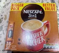 Mängden socker i Nescafe 3in1