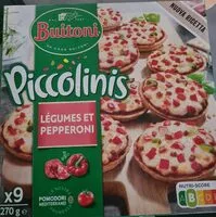 Mängden socker i Piccolini légumes et pepperoni