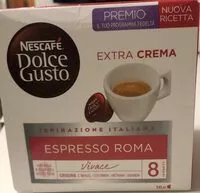 Mängden socker i Capsules NESCAFÉ Dolce Gusto Espresso Roma 16 Capsules