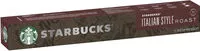 Mängden socker i STARBUCKS by NESPRESSO Italian Style Roast 10 capsules