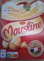 Mängden socker i Mousline