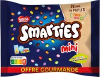 Mängden socker i SMARTIES MINI sachet 375g