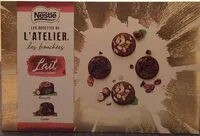 Mängden socker i NESTLE LES RECETTES DE L'ATELIER Les Bouchées lait 400g