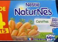 Mängden socker i NESTLE NATURNES Petits pots bébé Carotte - 4x130g - Dès 4/6 mois