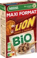 Mängden socker i NESTLE LION BIO Céréales 675g