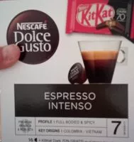 Mängden socker i Café espreso intenso