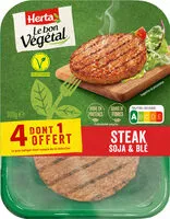Mängden socker i Steak végétal cru à cuire