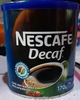 Mängden socker i Nescafe Decaf