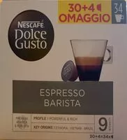 Mängden socker i Espresso Barista