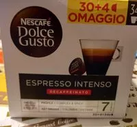 Mängden socker i Espresso intenso decaffeinato