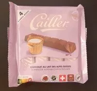 Mängden socker i Chocolat au lait des Alpes suisses