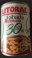 Mängden socker i Fabada asturiana