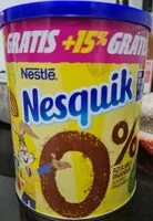 Mängden socker i Nesquik 0%