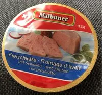 Mängden socker i Fleischkäse mit Schlnken