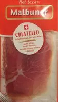 Mängden socker i Culatello Prosciutto