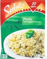 Mängden socker i Subito pasta fromaggio-spinaci