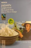 Mängden socker i Jasmin, Langkornreis