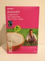 Mängden socker i Basmati