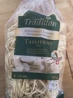 Mängden socker i Taglierini