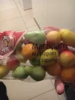 Mängden socker i Massepain