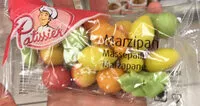 Mängden socker i Massepain